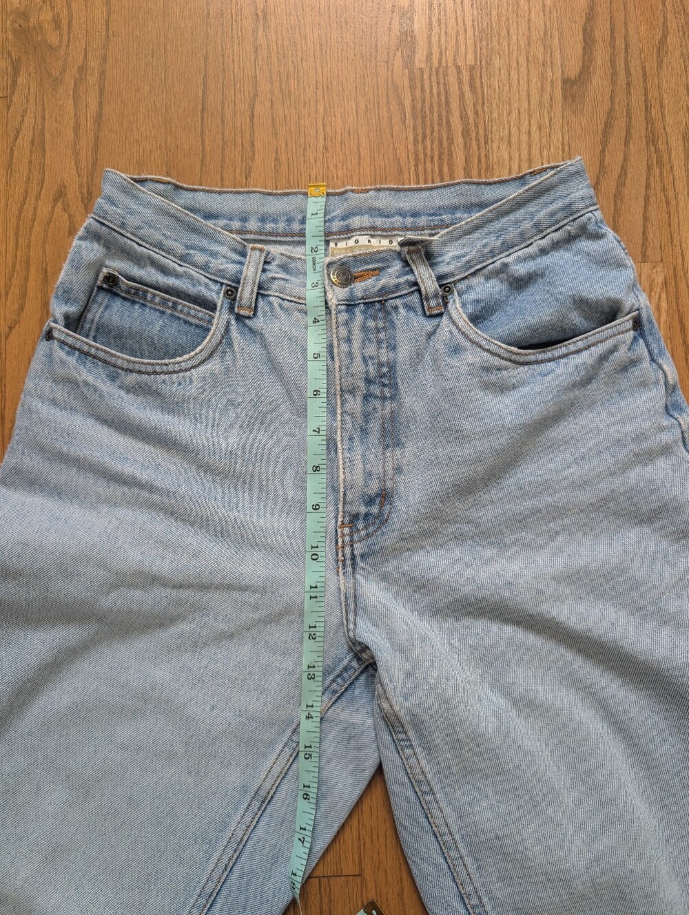 Sigrid Olsen Light Blue 90s High-Rise Mom Jeans - Picture 6 of 6
